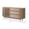 Muji Side Board - Lombak